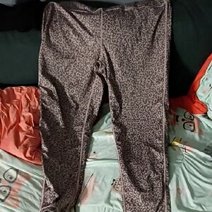 Leopard Print Plus Size Leggings